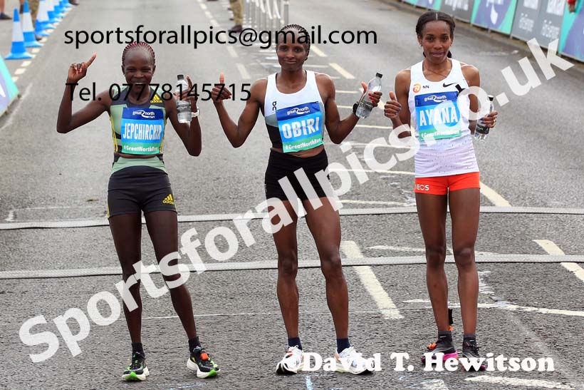 Womens 2022 Great North Run. Photo: David T. Hewitson/Sports for All Pics